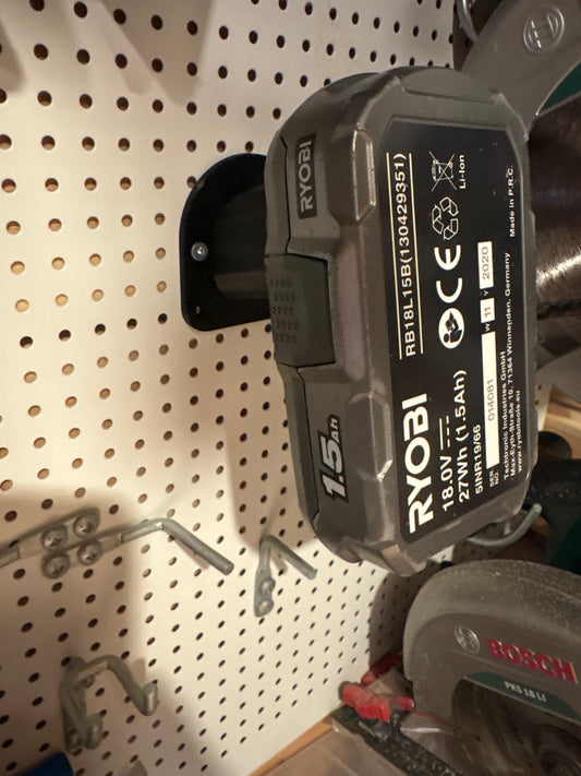 Ryobi batteriholder